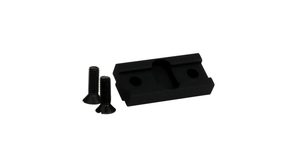 Samson 7mm Adapter Plate for 3XM/30mm Mounts, Bottom 1/3 Co-Witness, Black 7MM-PLATE