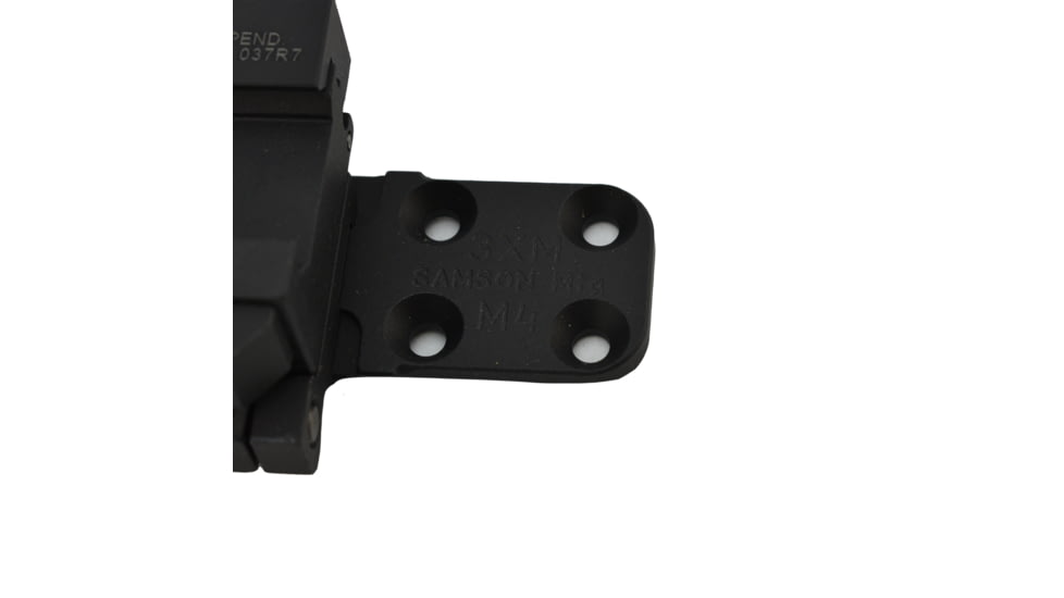 Samson Aimpoint Comp M4/T1/H1 3x Magnifier Quick Release Flip-to-Side Mount, Black, QR-3XM-M4