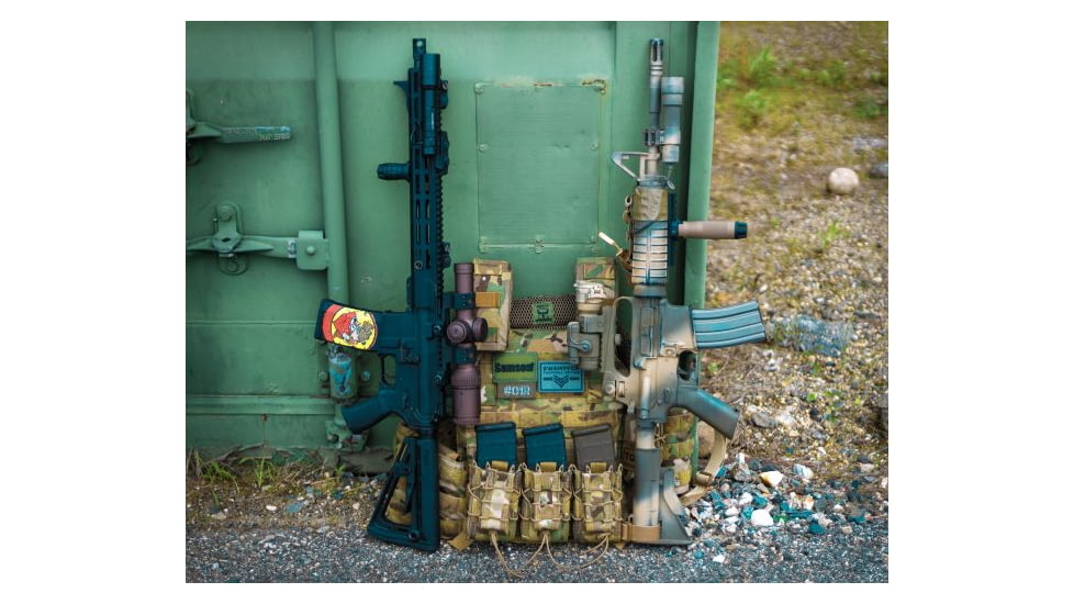 Samson M-LOK Vertical Grip Short Grenade, Black, 04-05102-01