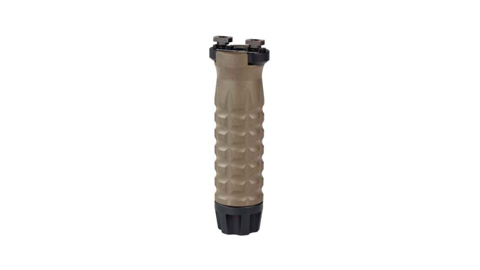 Samson MLOK Grenade Vertical Grip, Long, FDE, 04-05106-32