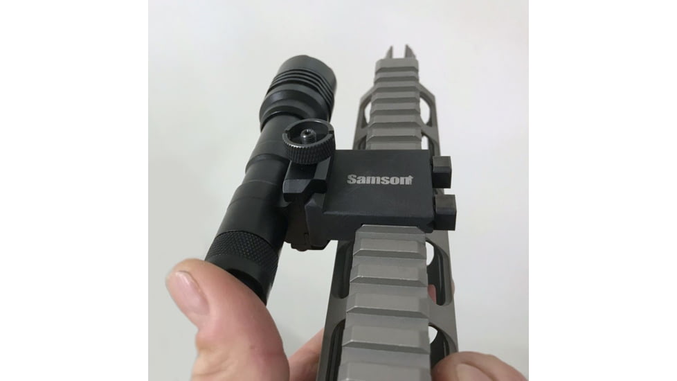 Samson Offset Light Mount, Black, 04-06051-01