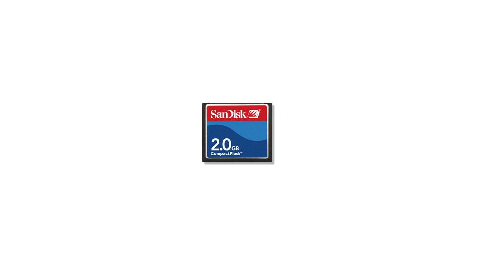 SanDisk 2GB CF CompactFlash Memory Card - SDCFB2048A10