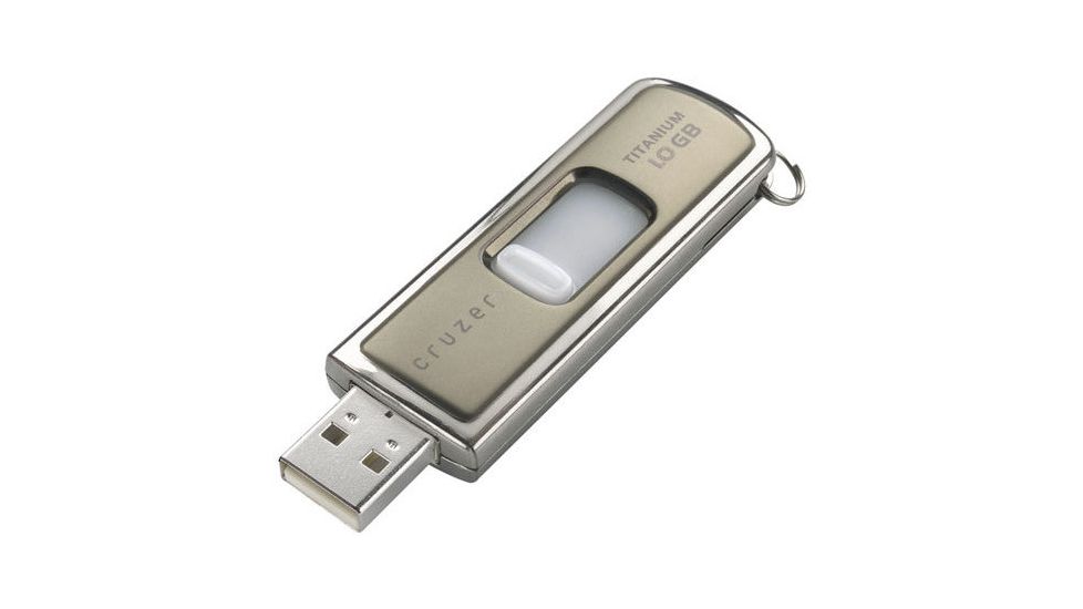 Sandisk Cruzer Titanium Flash Drives with U3 Technology / Ready Boost