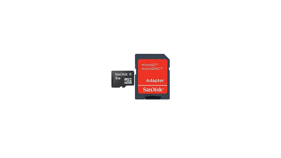 SanDisk microSDHC Card Class 4 with Adapter 328370