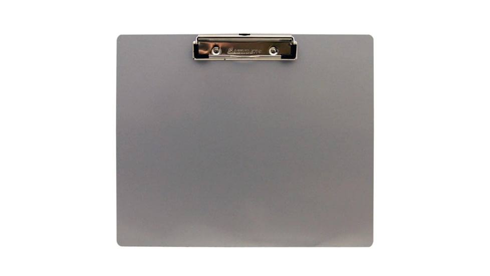 Saunders Letter Size Landscape Clipboard, Silver, 21521