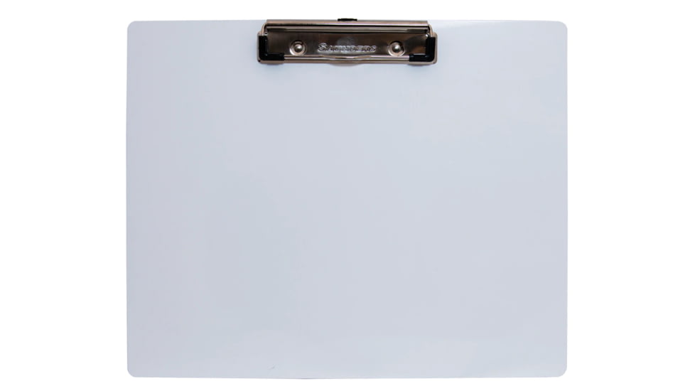Saunders Letter Size Landscape Clipboard, White, 21523
