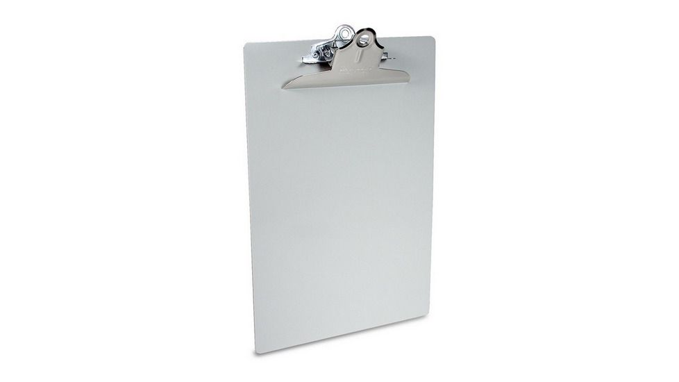 Saunders Mfg Kk-8512 8.5x12inch Recycled Aluminum Clipboard 22517
