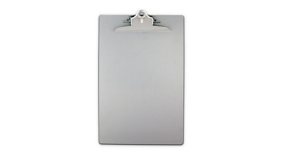 Saunders Mfg Kk-8512 Letter/A4 6inch Recycled Aluminum Clipboard 22519