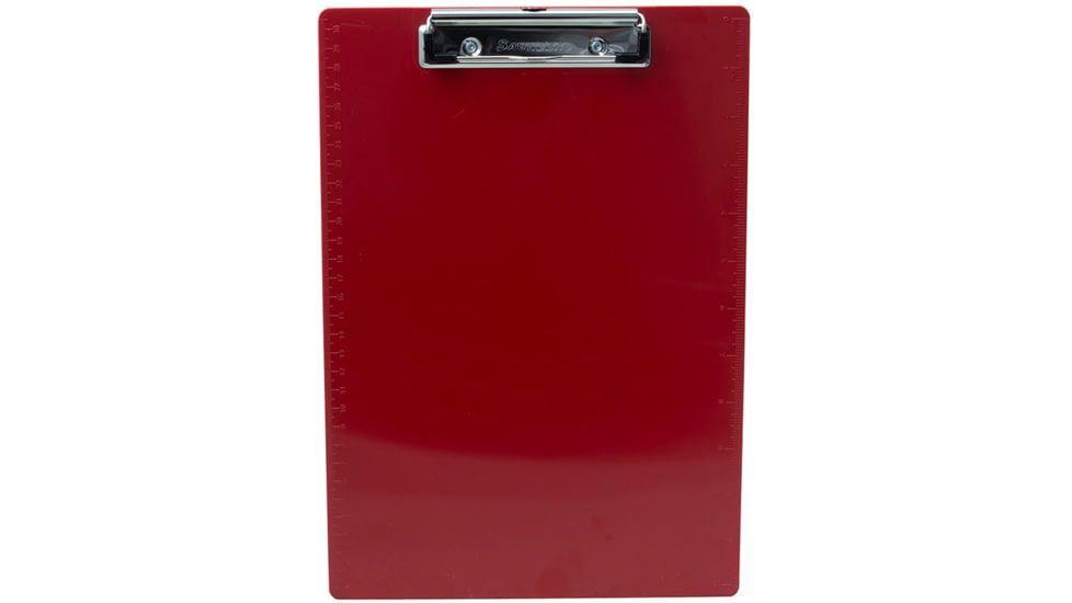 Saunders Recycled Plastic Clipboards - Letter/a4 Size - 3 Pack Assorted Colors - 22601
