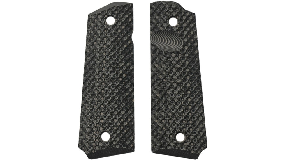 Savage Grips 1911 Grips, G10 Composite Construction, 3D Machined, Design 02, Brown, 8002BR