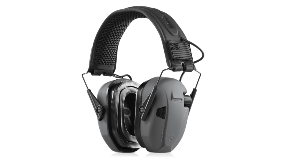 Savior Equipment Apollo Electronic Sound Suppressor, Gray, Collapsed: 5.5 x 5.5 x 4, EM-APOLLO-GS