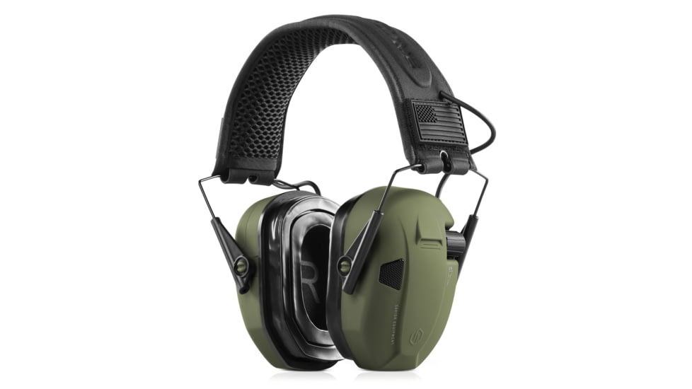 Savior Equipment Apollo Electronic Sound Suppressor, Green, EM-APPOLO-OG