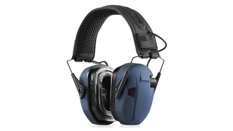 Savior Equipment Apollo Electronic Sound Suppressor, Midnight Blue, Collapsed: 5.5 x 5.5 x 4, EM-APOLLO-LU