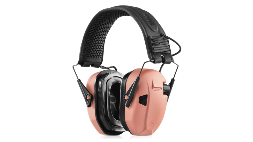 Savior Equipment Apollo Electronic Sound Suppressor, Peach, Collapsed: 5.5 x 5.5 x 4, EM-APOLLO-CH