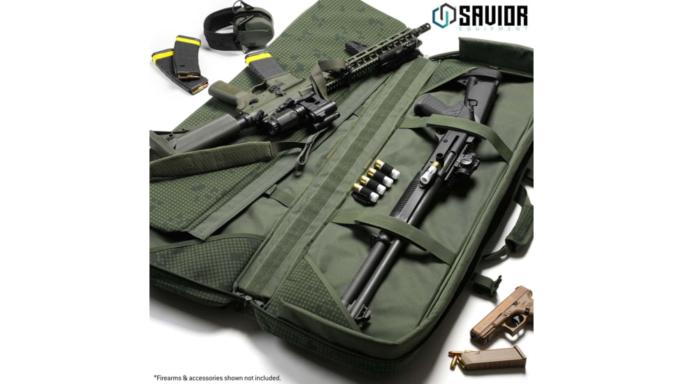 Savior Equipment Urban Warfare Double Rifle Bag, Desert Night Camo, 36in, RB-3612DG-VER2-DNC