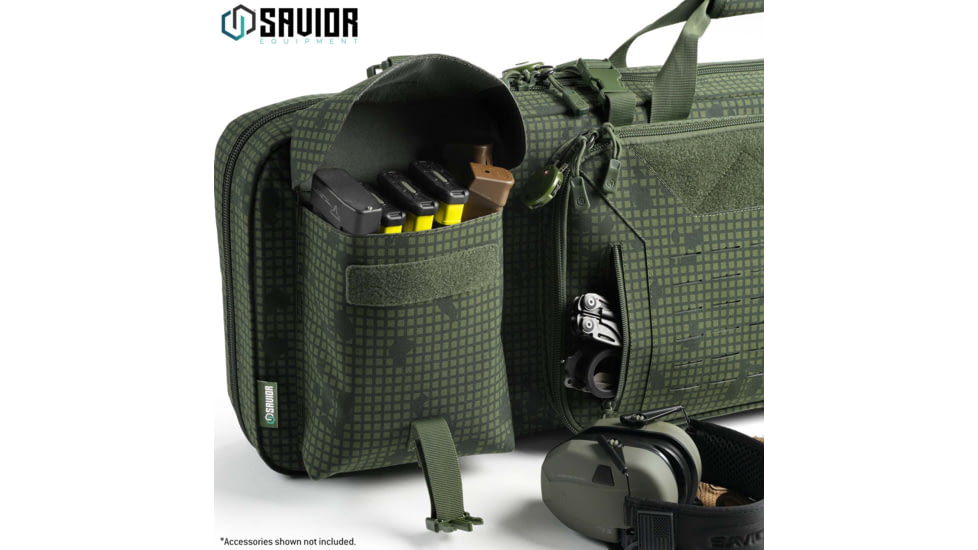 Savior Equipment Urban Warfare Double Rifle Bag, Desert Night Camo, 36in, RB-3612DG-VER2-DNC