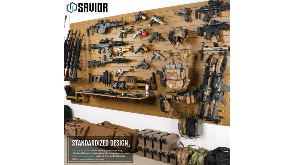 Savior Equipment Adjustable Pistol Hanger w/ Double Hook
