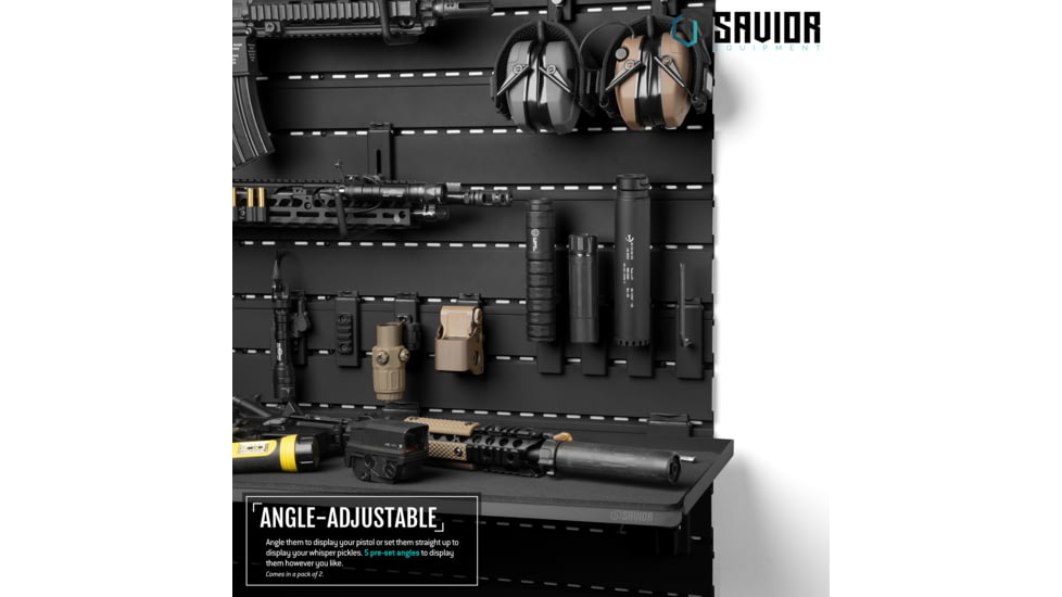 Savior Equipment Adjustable Rod for Pistol/Suppressor, 2-Pack