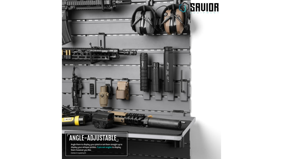 Savior Equipment Adjustable Rod for Pistol/Suppressor, 2-Pack