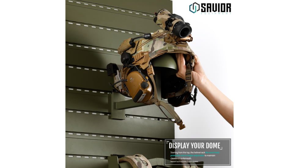 Savior Equipment Helmet Rack