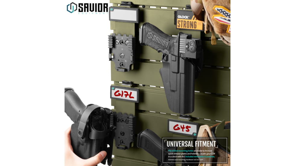 Savior Equipment Holster Mount, 2-Pack