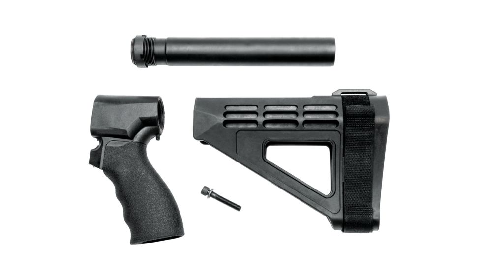 SB Tactical Stabilizing Brace kit for Mossberg 590 Shockwave, SBM, Black 590-SBM4-01-SB