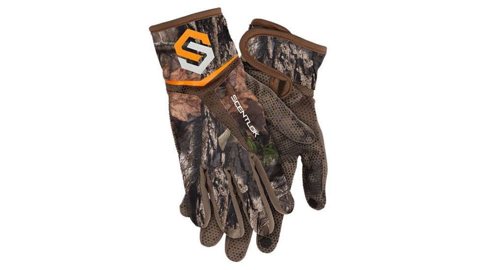 ScentLok Full Season Bow Release Glove - Mens, Mossy Oak Break up Country, Large 80234-082-LG
