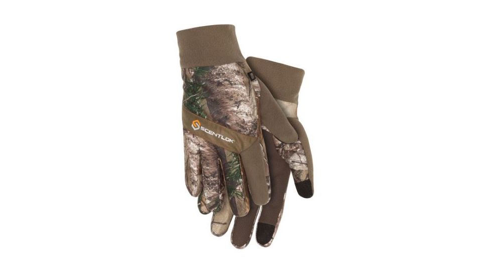 ScentLok Recon Touch Tech Gloves, Realtree Xtra, MD 80331-056-MD