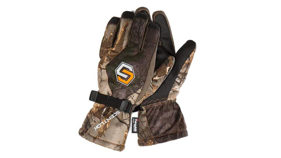 ScentLok Waterproof Insulated Glove - Mens, Mossy Oak Break up Country, Large, 80337-082-LG