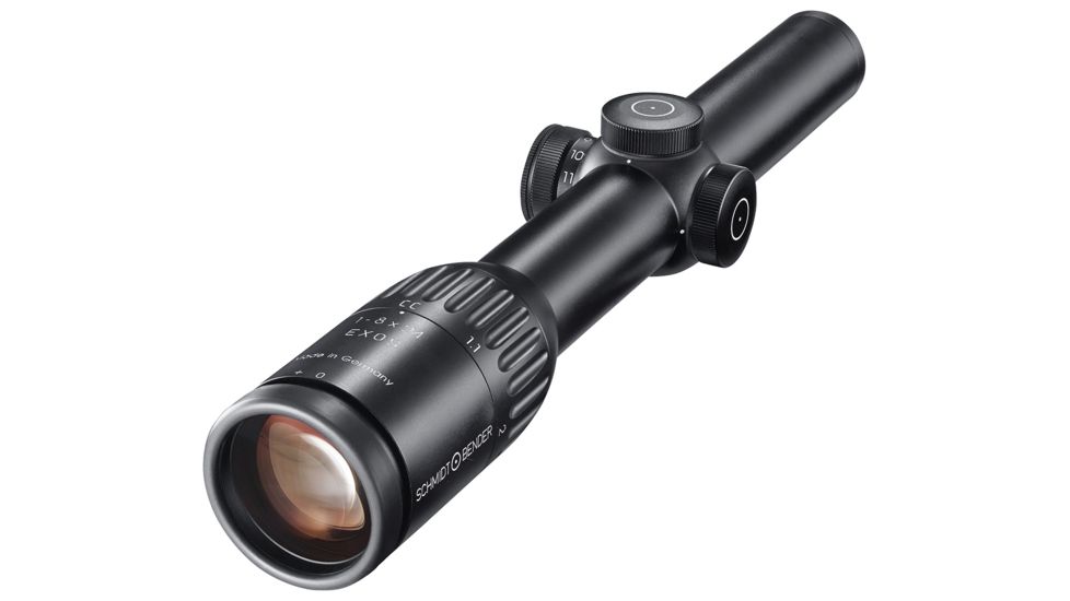 Schmidt &amp; Bender 1-8x24 Zenith 30mm Rifle Scope w/ Flashdot Reticle No. 9 780FD9