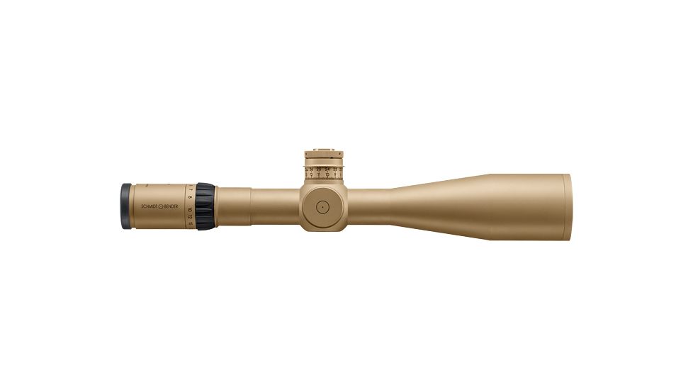Schmidt Bender 5-25x56mm LRR-MIL Illuminated Rifle Scope DT LOCKING Reticle, 34mm Tube, RAL8000 677-945-41C-B2-A8