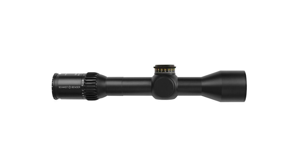 Schmidt Bender PMII 3-20x50 Ultra Short Locking Rifle Scope, Illuminated FFP P3L Reticle, Black 667-911-872-F1-E8