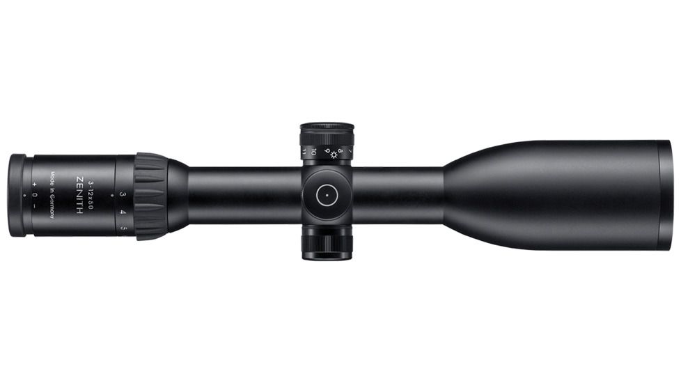 Schmidt and Bender Zenith Posicon Rifle Scope, 7 Reticle, 3-12x50mm 944-7Z