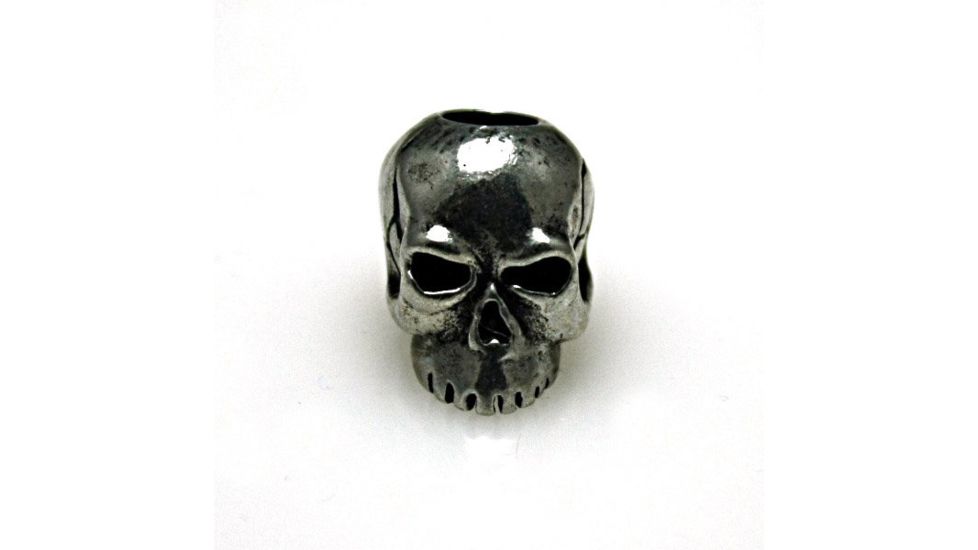 Schmuckatelli CO Classic Skull Bead, Pewter, SUCP
