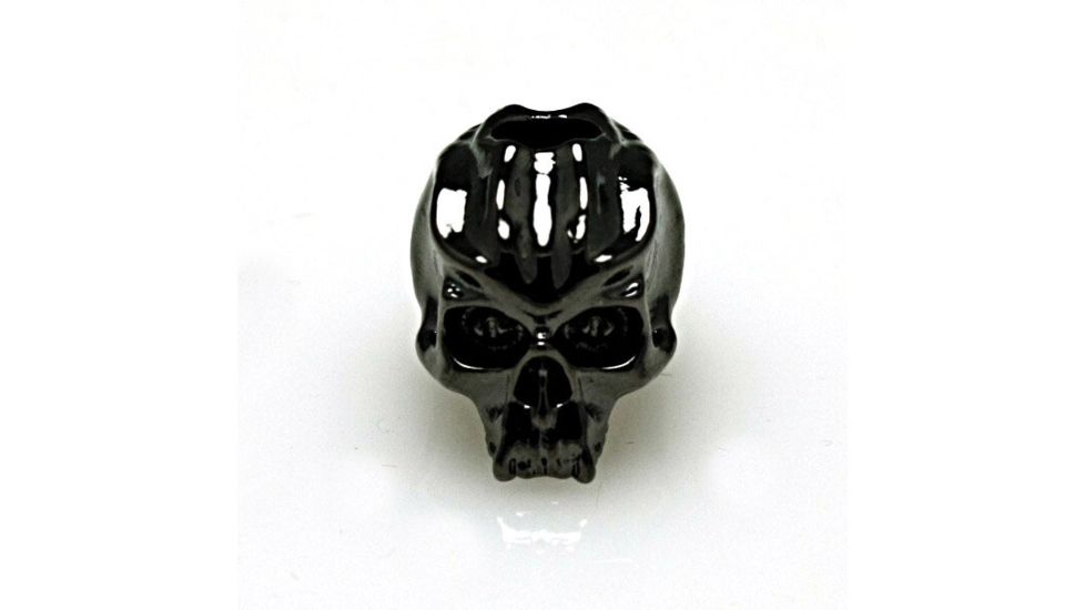 Schmuckatelli CO Cyber Skull Bead, Hematite, SUCYH