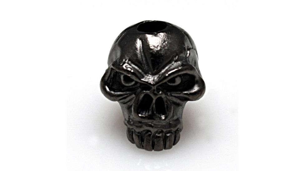 Schmuckatelli CO Emerson Jumbo Skull Bead, Jumbo Hematite Matte, SUEJHM