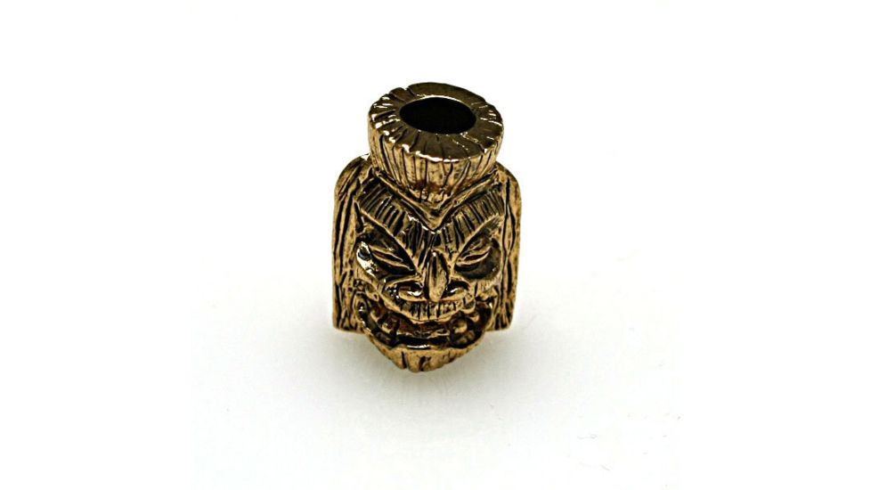 Schmuckatelli CO Ku Tiki Bead, Antique 18k Gold Plated, SUKUAG