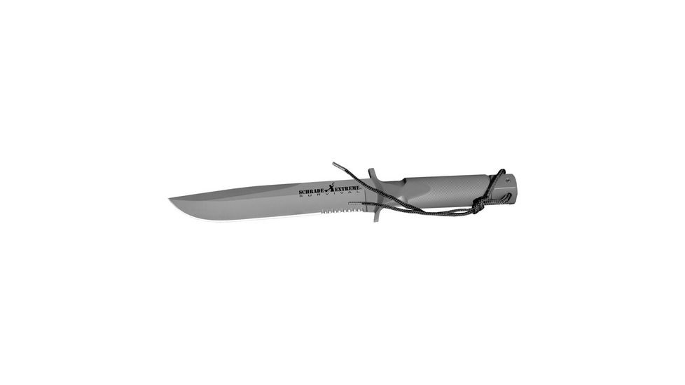 Schrade Extreme Survival Steel Fixed Blade Knife, 12inch, SCHF2