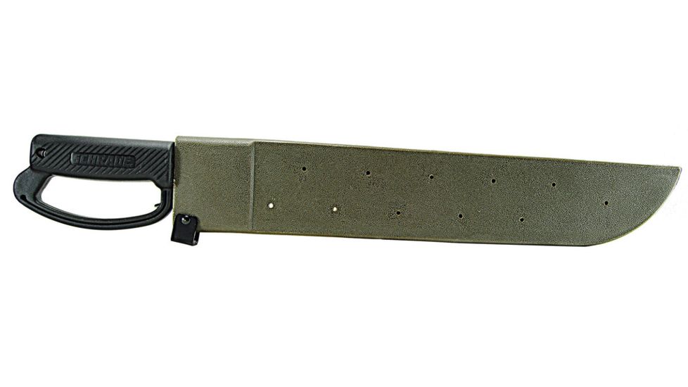 Schrade 22 in. Outback Machete w/Plastic Sheath, SCMACH22CP