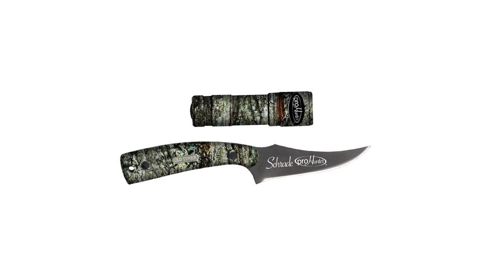 Schrade 7 1/4inch Sharpfinger Camo Handle - SC3CP