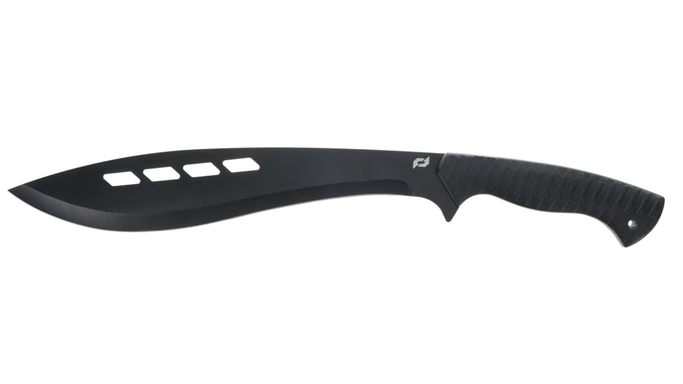 Schrade Decimate Kukri, 3CR Steel Blade, Non-Sleep Rubberized Handle, 1182524
