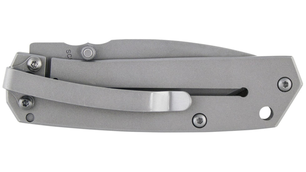 Schrade Mini Frame Lock Folding Knife,2.6in Titanium High Carbon Steel Drop Point Blade,Titanium Coated Stainless Steel Handle,Clam Package SCH303MCP