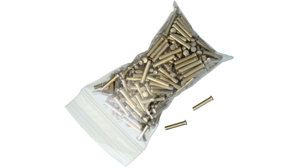 Schrade S575 Knifemaking Handle Pins, Full Bag Of Pins Weighing Approximately 0.1 Lb, Bag Weights Could Vary, Brass Construction, S575