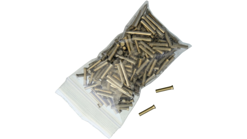 Schrade S577 Knifemaking Handle Pins, Full Bag Of Pins Weighing Approximately 0.1 Lb, Bag Weights Could Vary, Brass Construction, S577