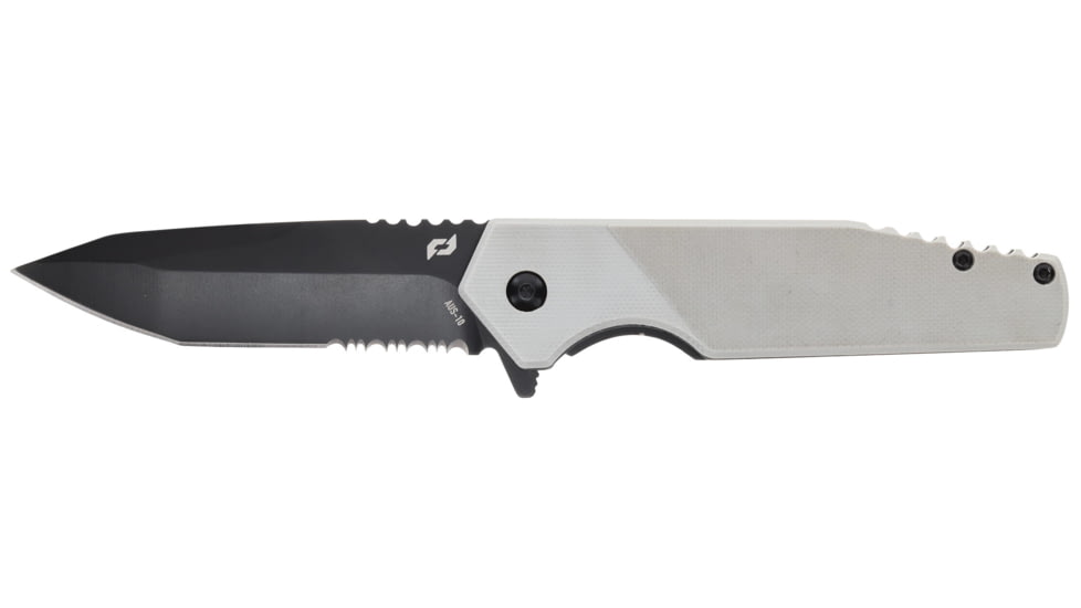 Schrade Shudder Assisted Opening Folding Knife, AUS-10 Steel Blade, Aluminum Handle, 1159289