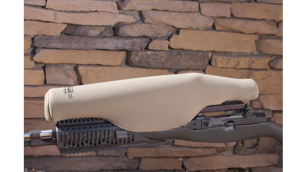 Scopecoat XP6 M1A Scope Cover, 10 in, 50 mm, Coyote Browm, 11XP02CB