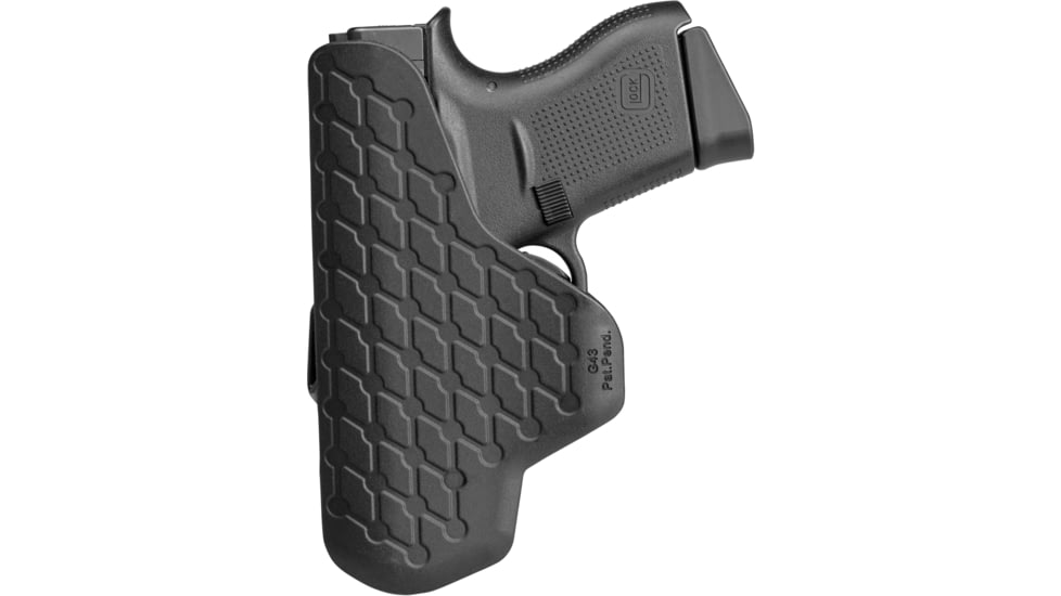 FAB Defense Scorpus Covert IWB Holster, Glock 43/43X/48, Right Hand, Black, SC-CG43B