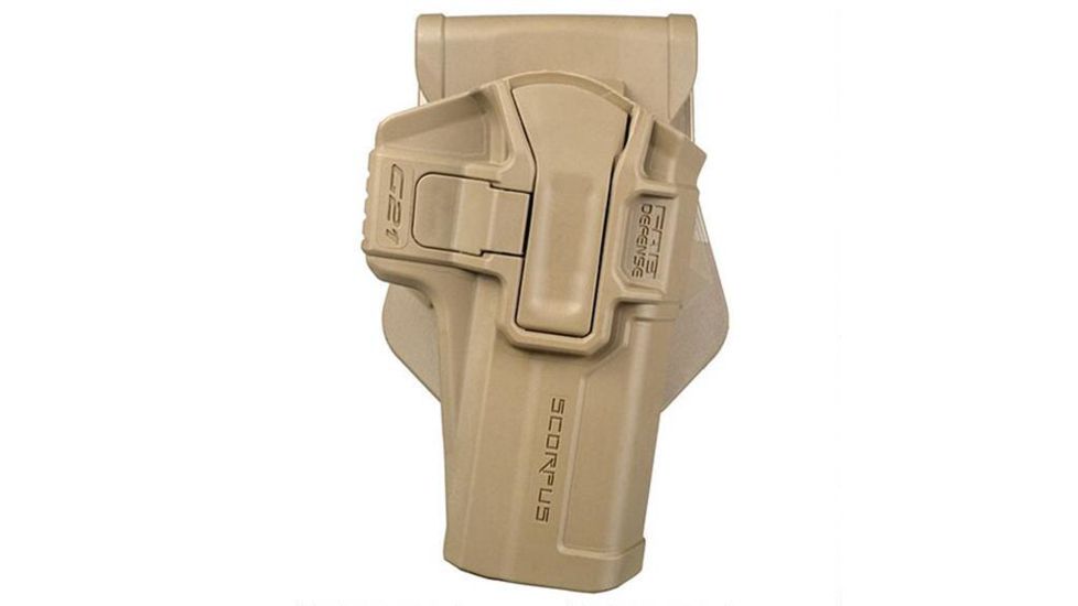 Scorpus M1 Level 1 Holster G-21, Glock 20, Right Hand, Flat Dark Earth, sc-g21st