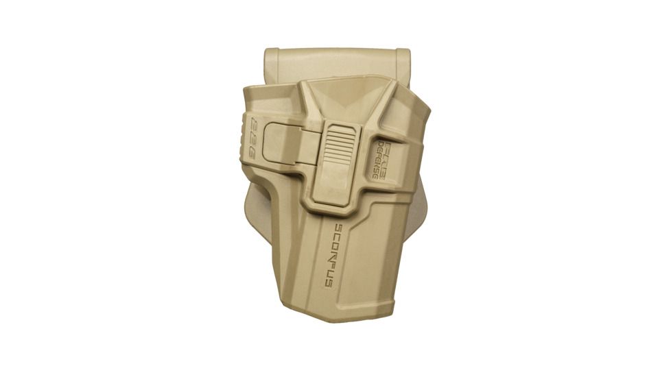 Scorpus M24 Belt Holster w/ Level 2 Retention, Sig P226, Right Hand, Flat Dark Earth, sc-24b226rt