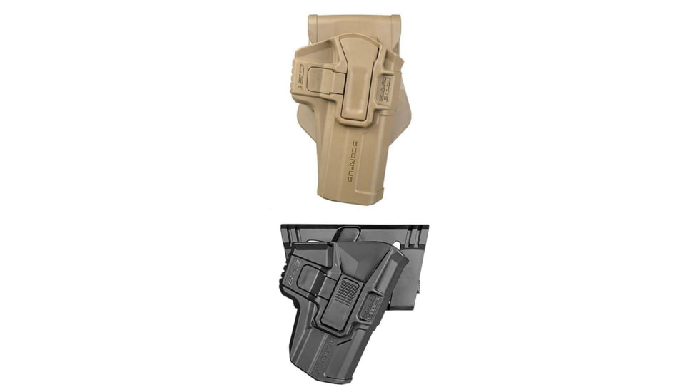 Scorpus M24 Holster w/ 2 Retention System, Black, Flat Dark Earth